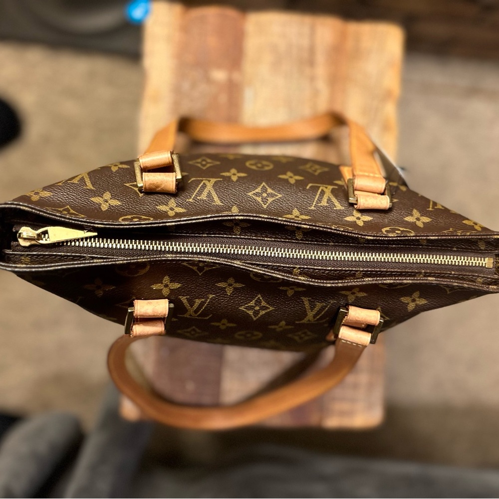 Authentic Louis Vuitton Cabas Piano Shoulder Bag Monogram Canvas + COA Included - Picture 7 of 16